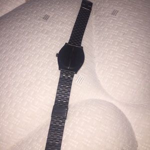 Black nixon watch